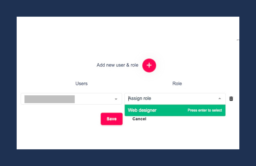Task role is now assigned