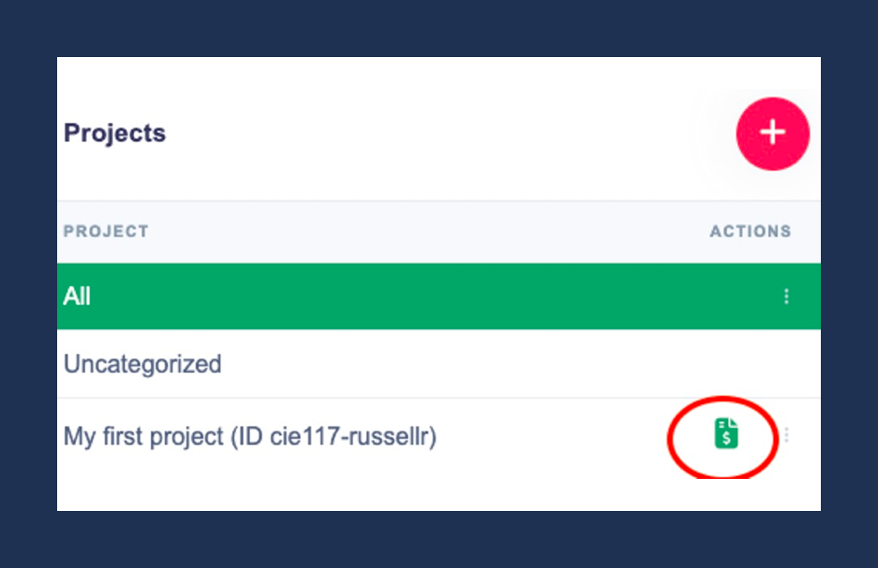 Generate invoice example